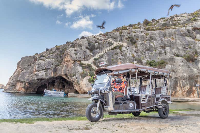 Explore Gozo by tuk tuk