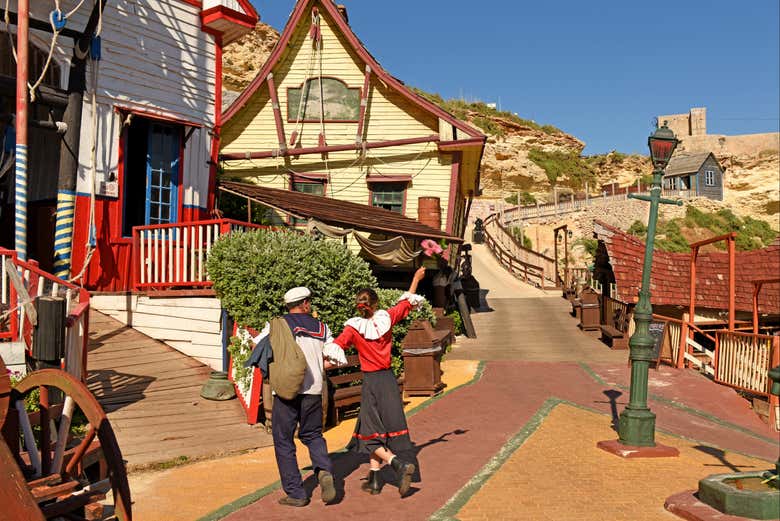 Enjoying Popeye Village