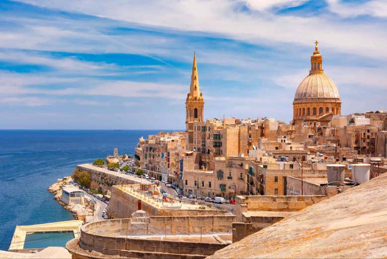 See views of Valletta